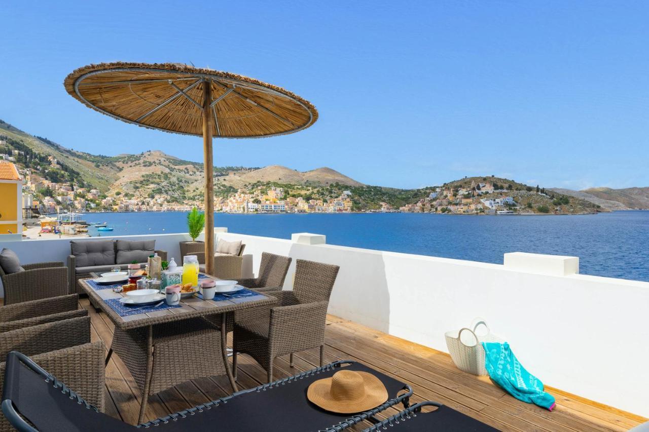 Rementzo Apartment Simi Dış mekan fotoğraf