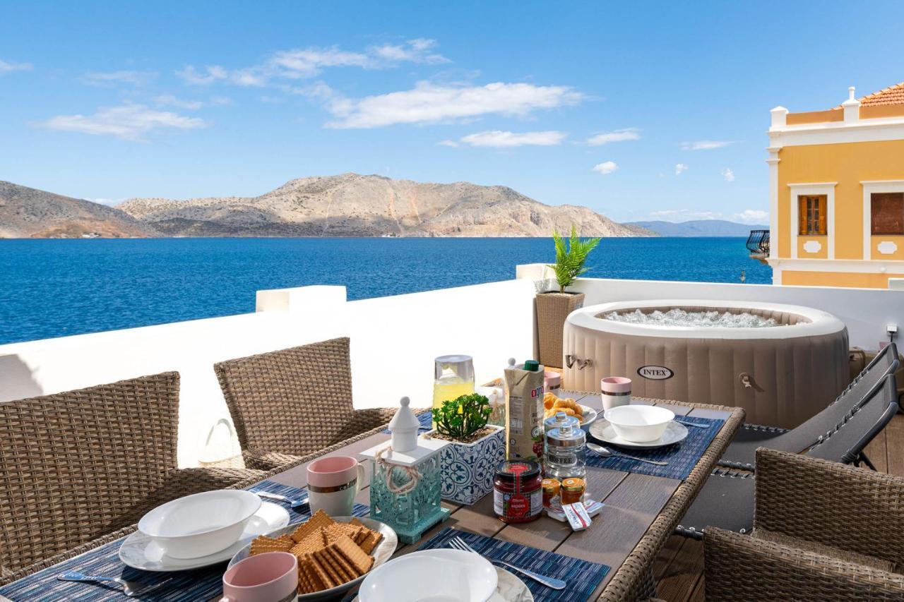Rementzo Apartment Simi Dış mekan fotoğraf